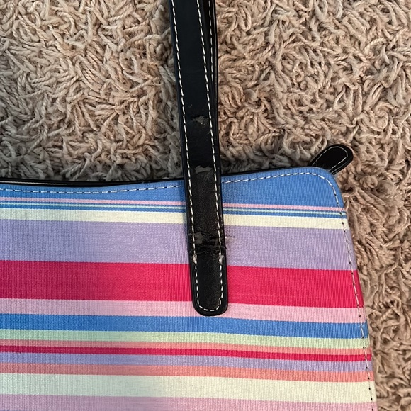 Kate Spade Multi-Colored Striped Purse - Picture 8 of 9